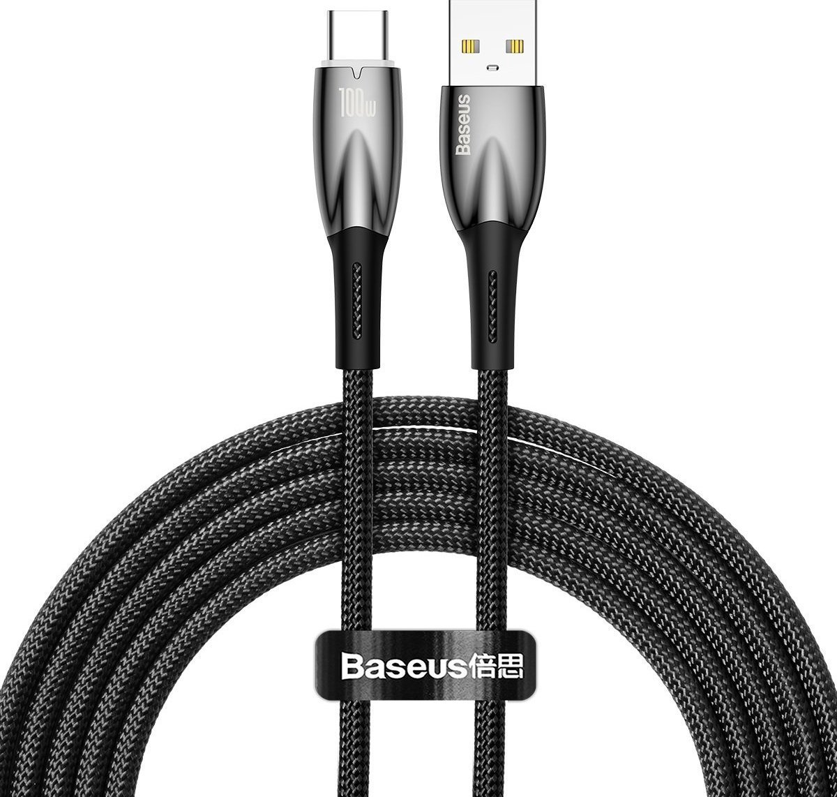 USB cable Baseus USB-A - USB-C 2 m Black (BSU3852)