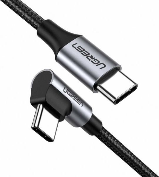 USB cable Ugreen USB-C - USB-C 1 m Black (50123)