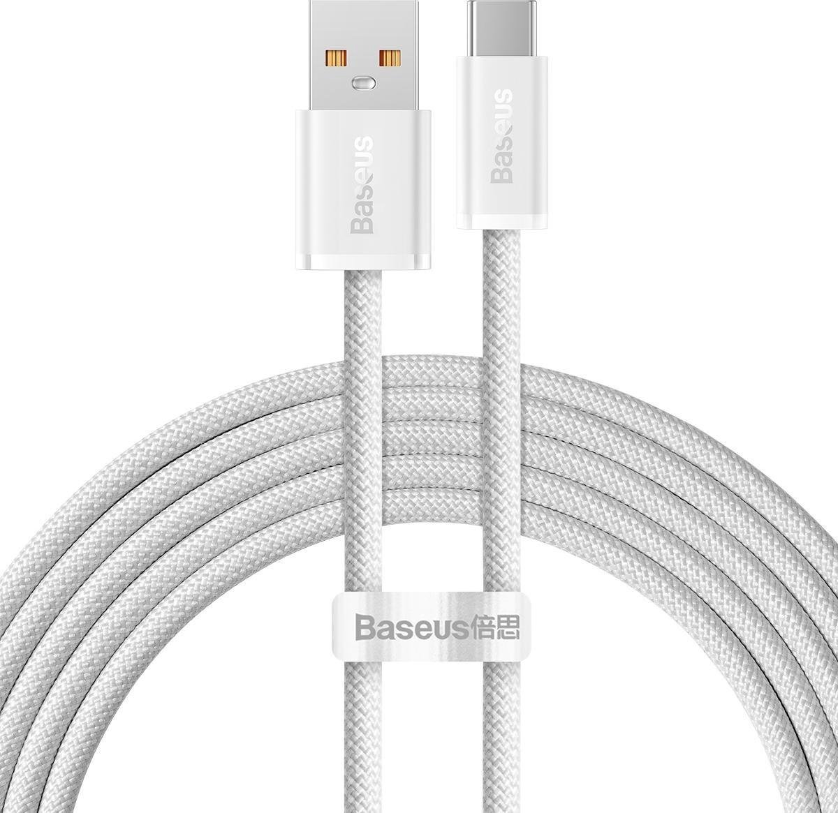 USB cable Baseus USB-A - USB-C 2 m White (COLD000702)