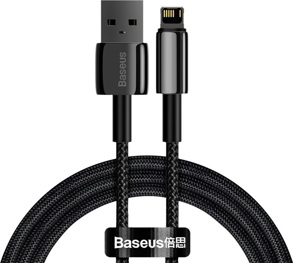 USB cable Baseus USB-A - Lightning 1 m Black (CALWJ-01)