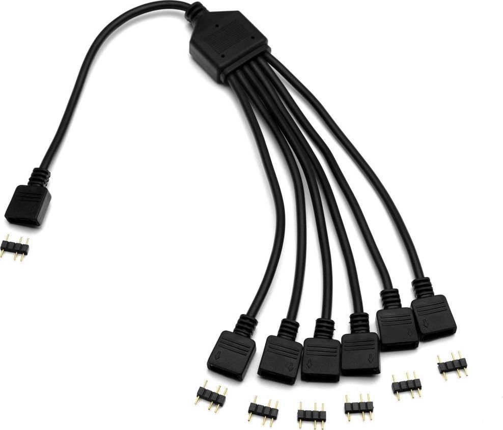 EK Water Blocks EK-D-RGB distribution cable 6 times