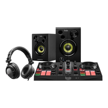Hercules | DJ Learning Kit MK2 | Speakers | USB connectivity|4780949
