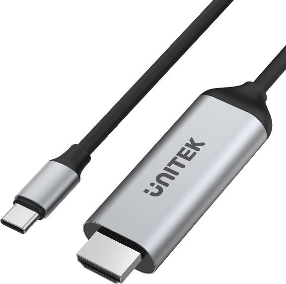 USB cable Unitek USB-C - HDMI 1.8 m Silver (V1423A)
