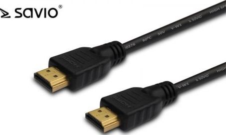 Cable Savio HDMI - HDMI 2m black (SAVIO CL-05Z)