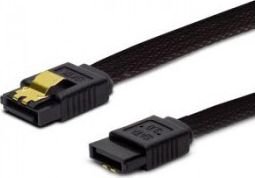 Savio SATA - SATA, 0.5m, Black (GAK-06)