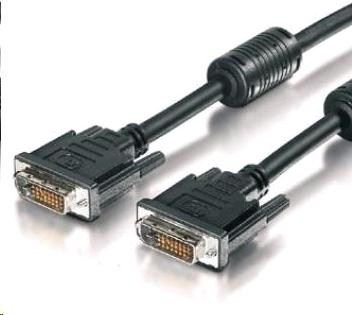 Cable PremiumCord DVI-D - DVI-D 3m black (kpdvi2-3)