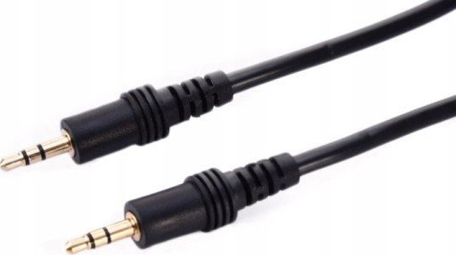 Cable Libox Jack 3.5mm - Jack 3.5mm 1m black (LB0061)