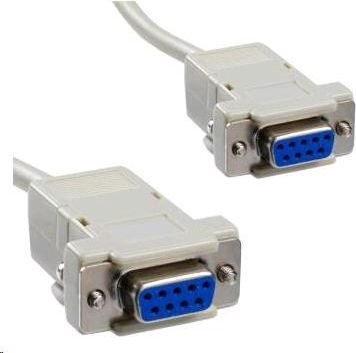 PremiumCord DB-9 - DB-9, 3m, White (kls2-1/3)