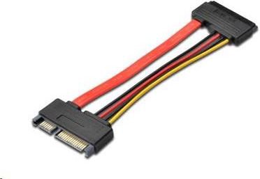 PremiumCord SATA 22-pin - SATA 22-pin, 0.15m, Multicolor (kfsa-22)