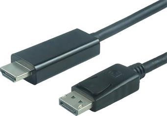 Cable PremiumCord DisplayPort - HDMI 2m black (kportadk04-02)