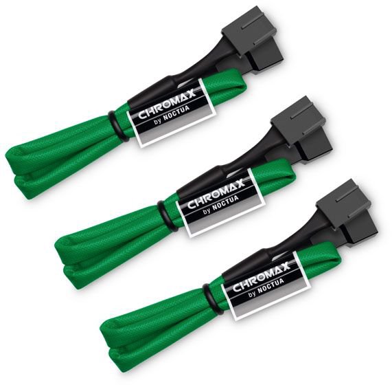 Noctua 4-pin - 4-pin, 0.3m, Green (NA-SEC1.green)