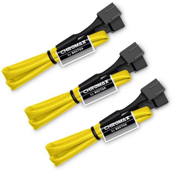 Noctua 4-pin - 4-pin, 0.3m, Yellow (NA-SEC1.yellow)