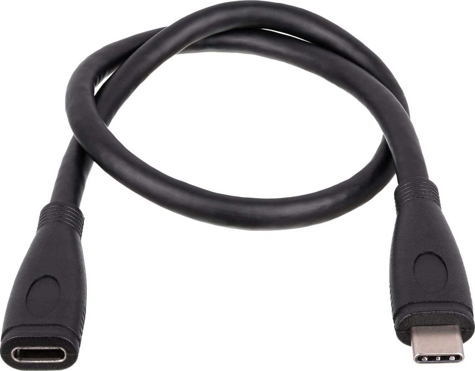 USB cable Akyga USB-C - USB-C 0.3 m Black (AK-USB-32)