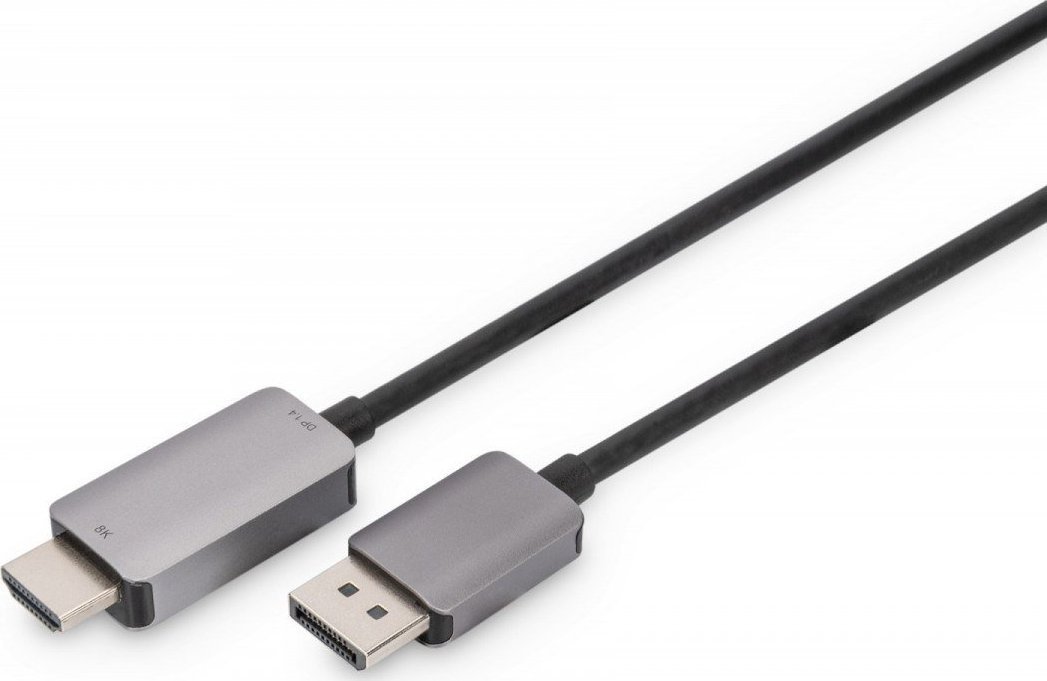 Cable Digitus DisplayPort adapter cable - HDMI 8K 60Hz DP/HDMI M/M 1m