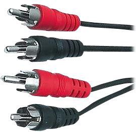 Cable PremiumCord RCA (Cinch) x2 - RCA (Cinch) x2 RCA (Cinch) - RCA (Cinch) 5m black (kjackcmm2-5)