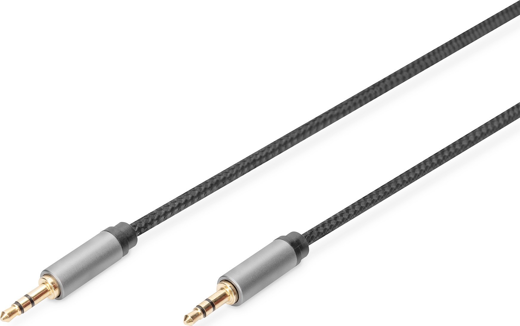 Cable Digitus Audio cable MiniJack Stereo Type 3.5mm/3.5mm M/M nylon 3m