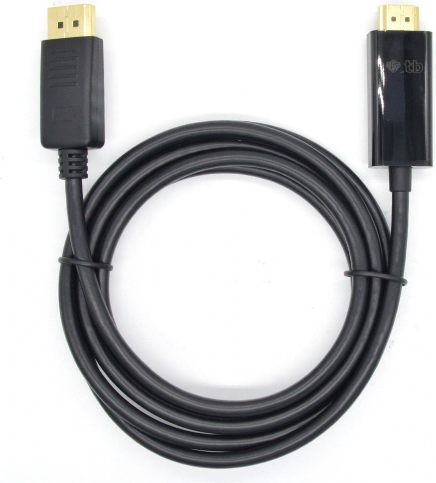 Cable TB Print DisplayPort - HDMI 1.8m black (AKTBXVDMHMDP18B)