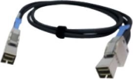 Qnap SFF 8644 - SFF 8644, 0.5m, Black (CAB-SAS05M-8644)