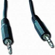 Cable PremiumCord Jack 3.5mm - Jack 3.5mm 2m black (kjackmm2)