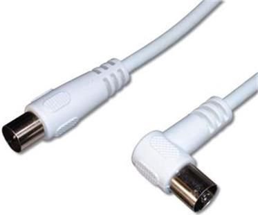 Cable PremiumCord Antenna 5m white (ktmf05U)