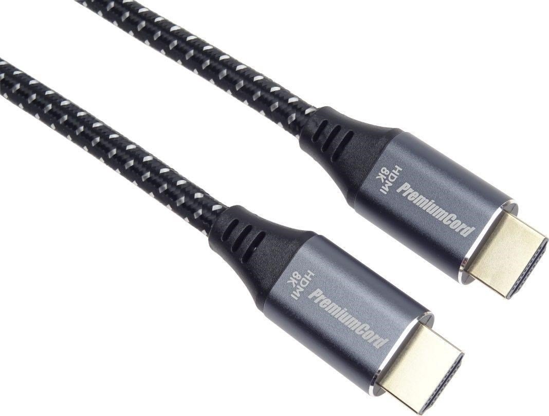 Cable PremiumCord HDMI - HDMI 1m grey (kphdm21s1)