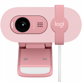 Internetinė kamera LOGITECH Brio 100 Full HD Webcam - ROSE - USB