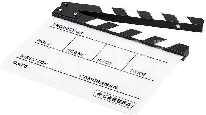 Caruba Professionele Director Clapper White/BW (Krijt)