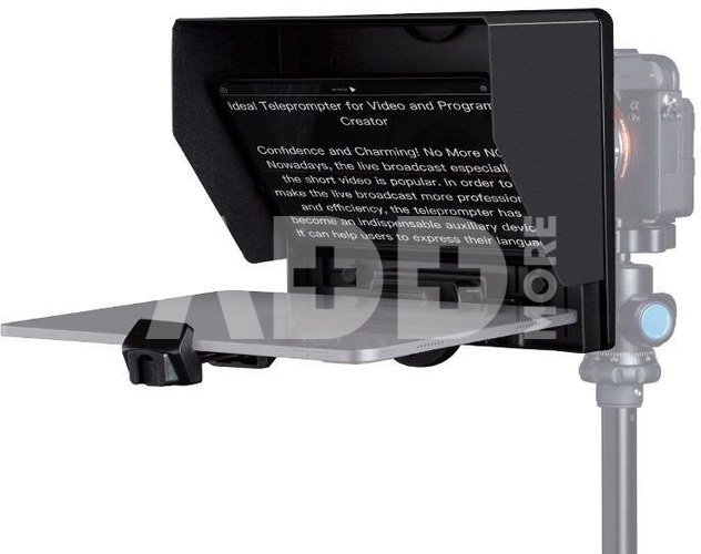 FEELWORLD TP10 10 inch Teleprompter Smartphone/Tablet (incl draagtas)