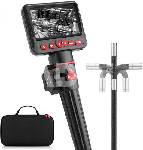 K&F industrial endoscope dual-lens inspection camera 1080P HD endoscope 4.3-inch screen