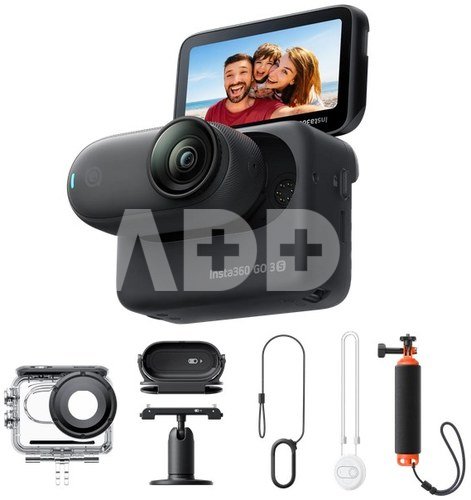 Insta360 GO 3S Water Sports Bundle Midnight Black 128 GB