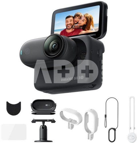 Insta360 GO 3S Action Bundle Midnight Black 64 GB