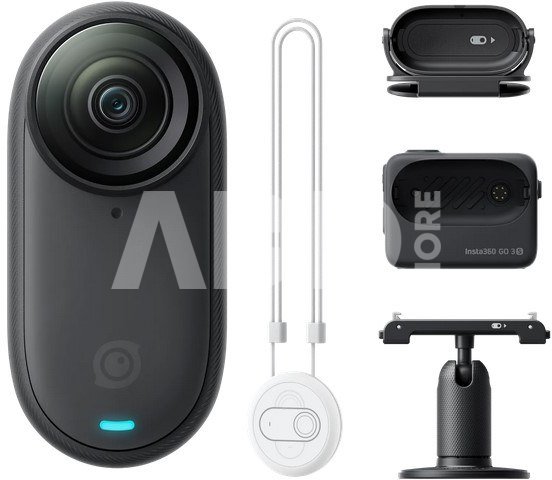 Insta360 GO 3S Standard Bundle Midnight Black 128 GB