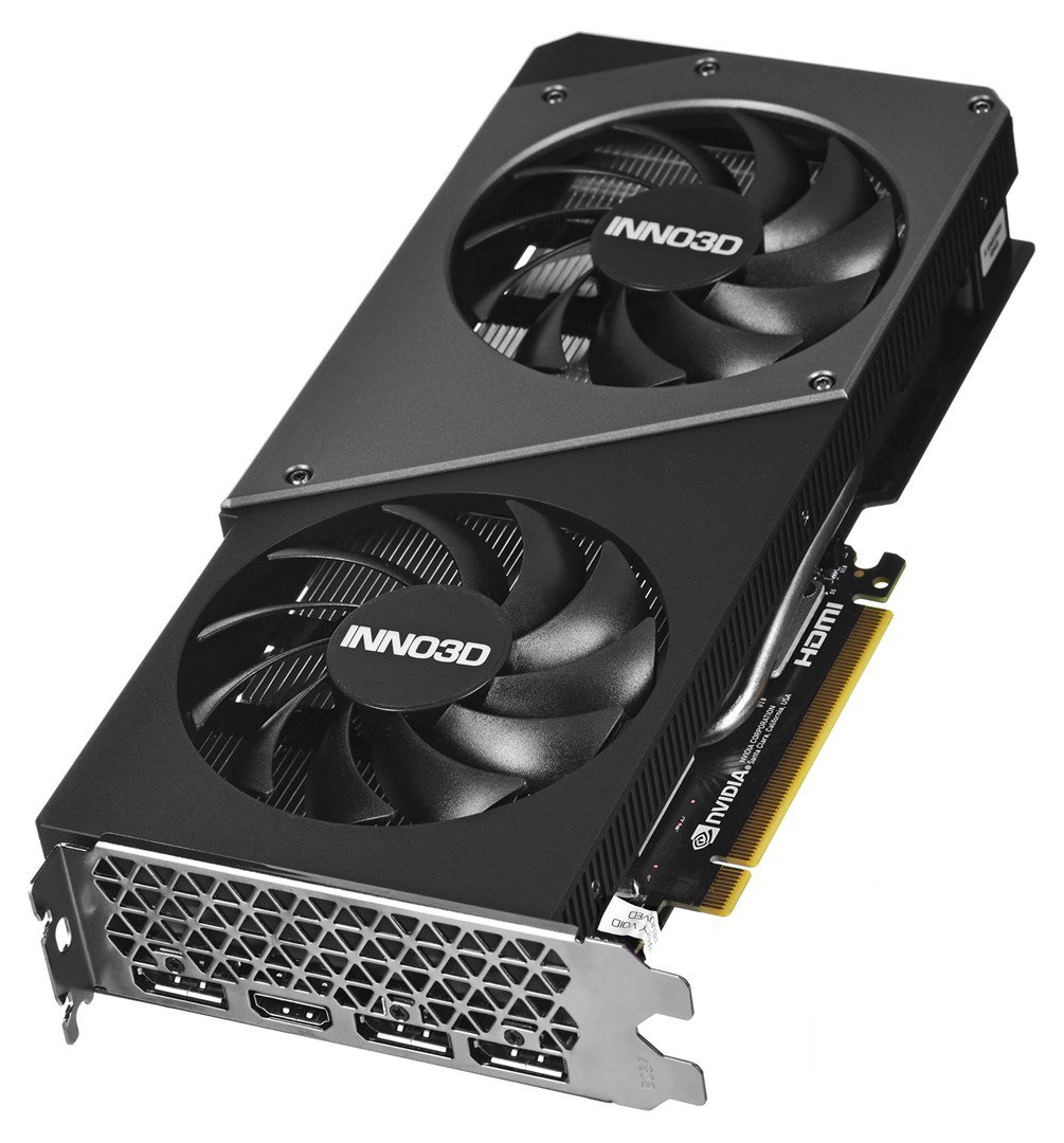 Inno3D N40602-08D6X-173051N vaizdo plokštė NVIDIA GeForce RTX 4060 8 GB GDDR6