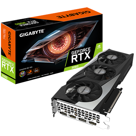 Vaizdo plokštė GIGABYTE GV-N3060GAMING OC-12GD 2.0