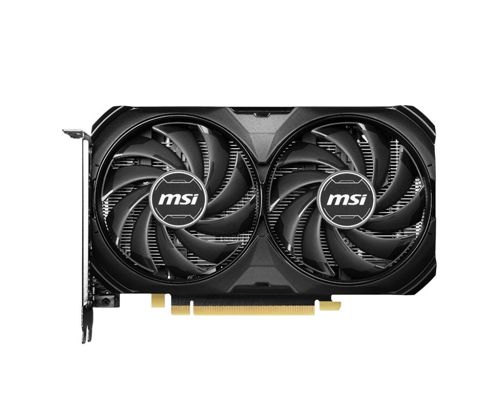 Vaizdo plokštė MSI GeForce RTX 4060 Ti VENTUS 2X BLACK 8G OC NVIDIA