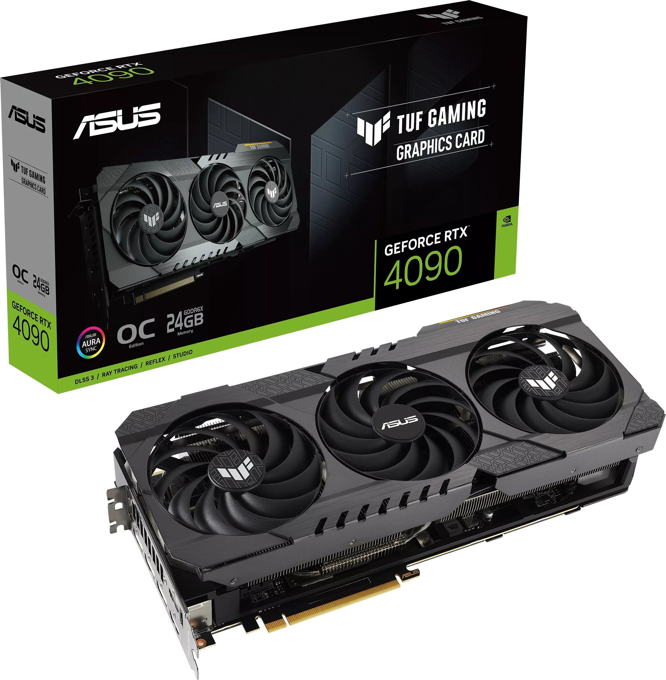 Graphical card Asus TUF Gaming GeForce RTX 4090 OG OC 24GB GDDR6X (TUF-RTX4090-O24G-OG-Gaming)