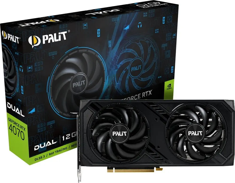 Vaizdo plokštė  Palit GeForce RTX 4070 Dual 12 GB