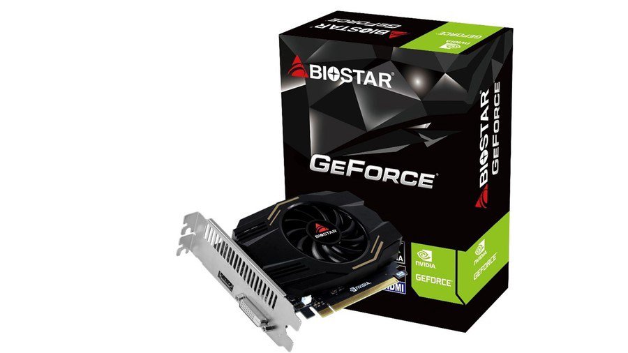 Biostar GeForce GT1030 NVIDIA GeForce GT 1030 4 GB GDDR4