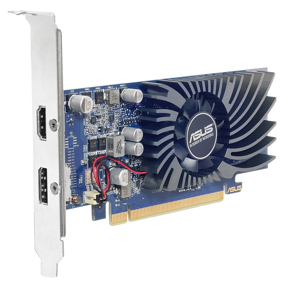 Vaizdo plokštė Asus  NVIDIA  2 GB  GeForce GT 1030  GDDR5  HDMI ports quantity 1  PCI Express