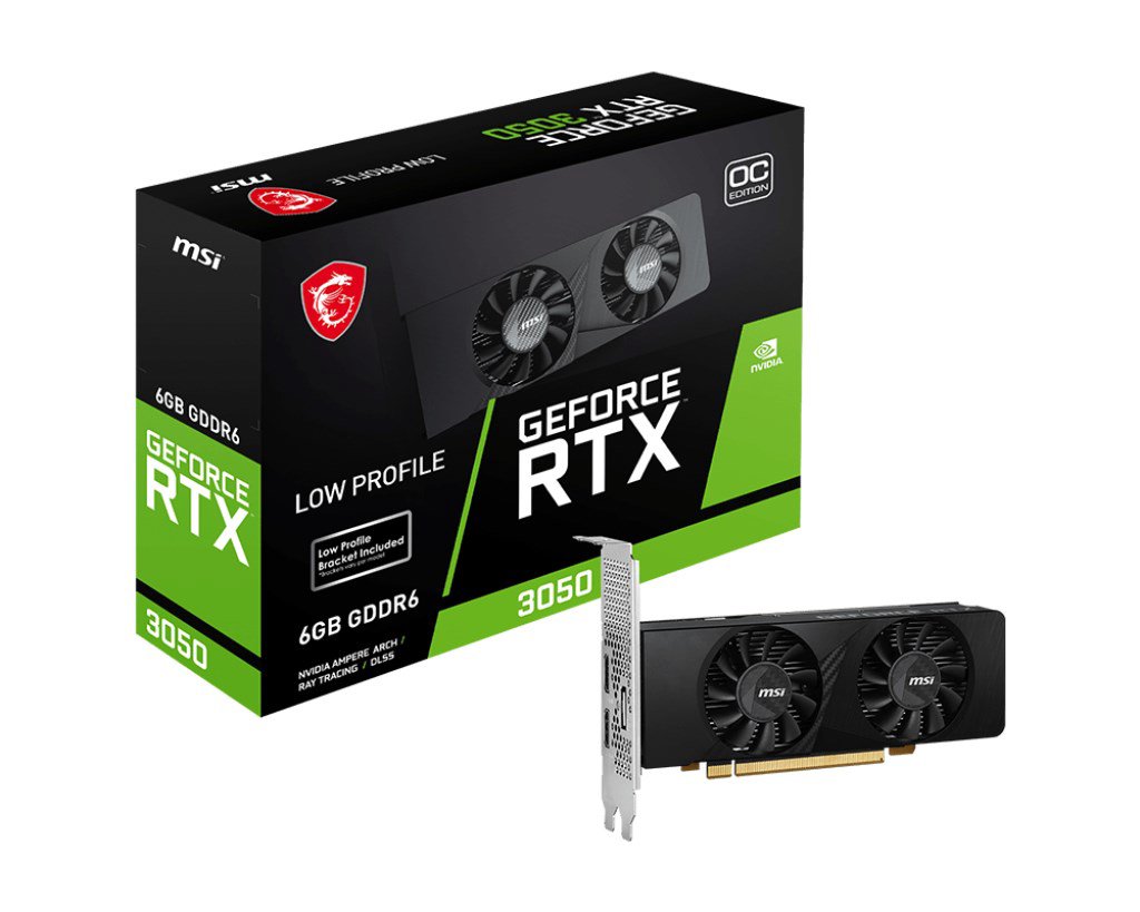 Vaizdo plokštė MSI  GeForce RTX 3050 LP 6G OC  NVIDIA  6 GB  GeForce RTX 3050  GDDR6  HDMI por