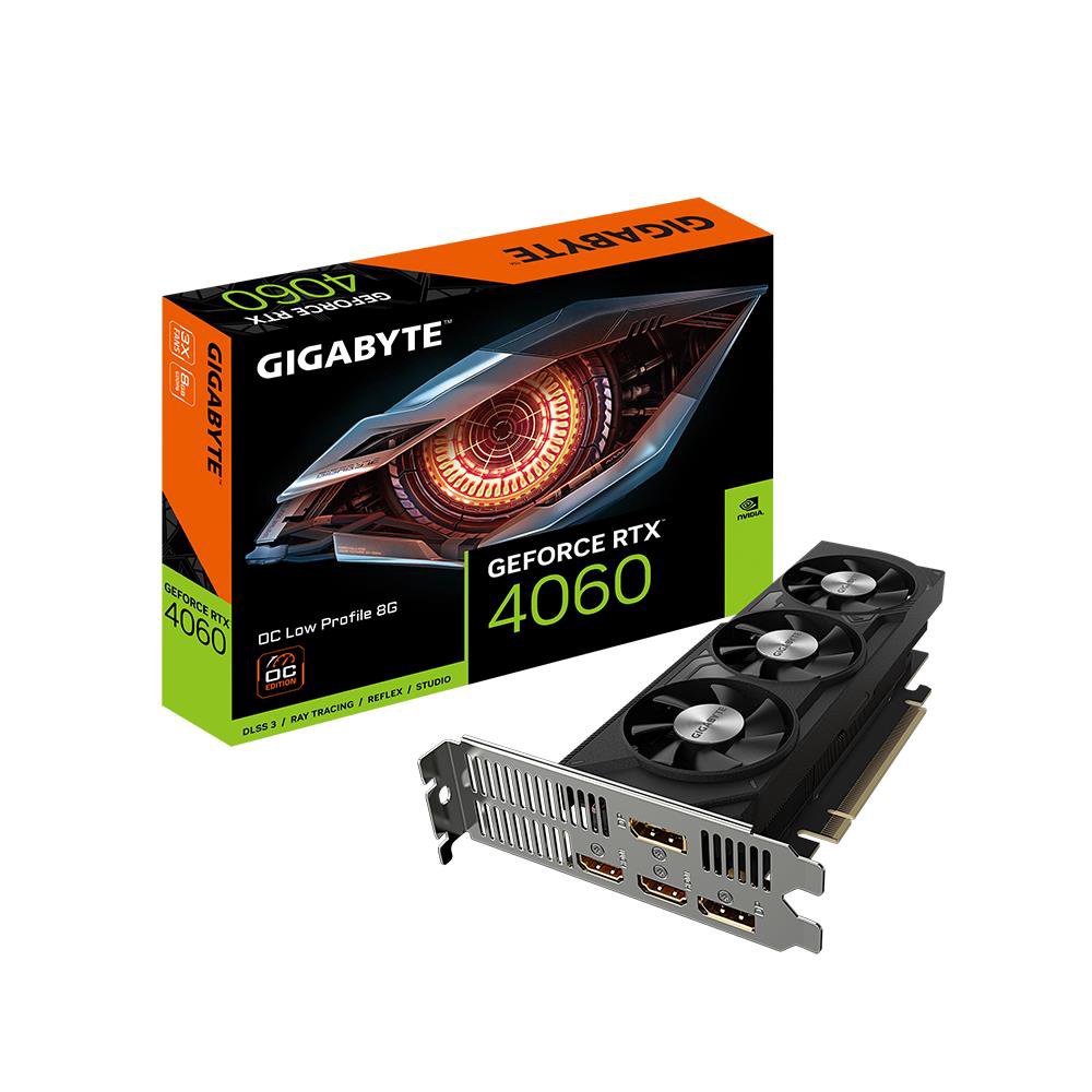 Vaizdo plokštė Gigabyte GV-N4060OC-8GL 1.0 NVIDIA 8 GB GeForce RTX 4060 GDDR6 PCI-E 4.0