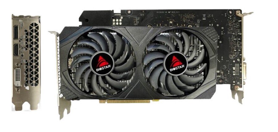 BIOSTAR GeForce RTX 3050 6GB vaizdo plokštė