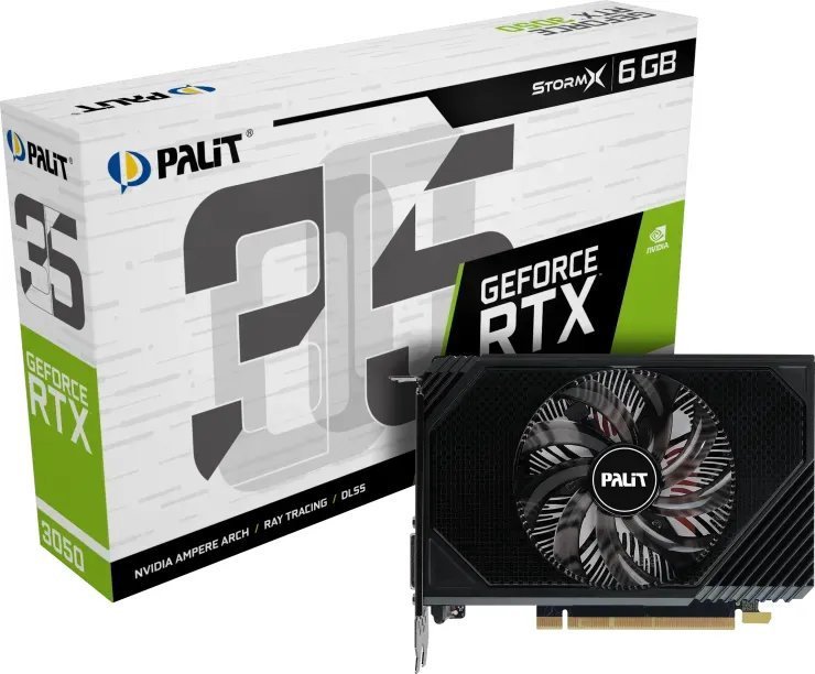 Graphical card Palit GeForce RTX 3050 StormX 6GB GDDR6 (NE63050018JE-1070F)