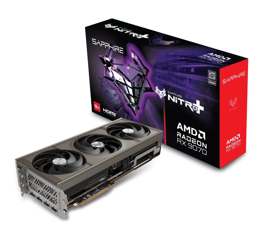 Graphics CardSAPPHIREAMD Radeon RX 907016 GBGDDR6256 bitTriple slot