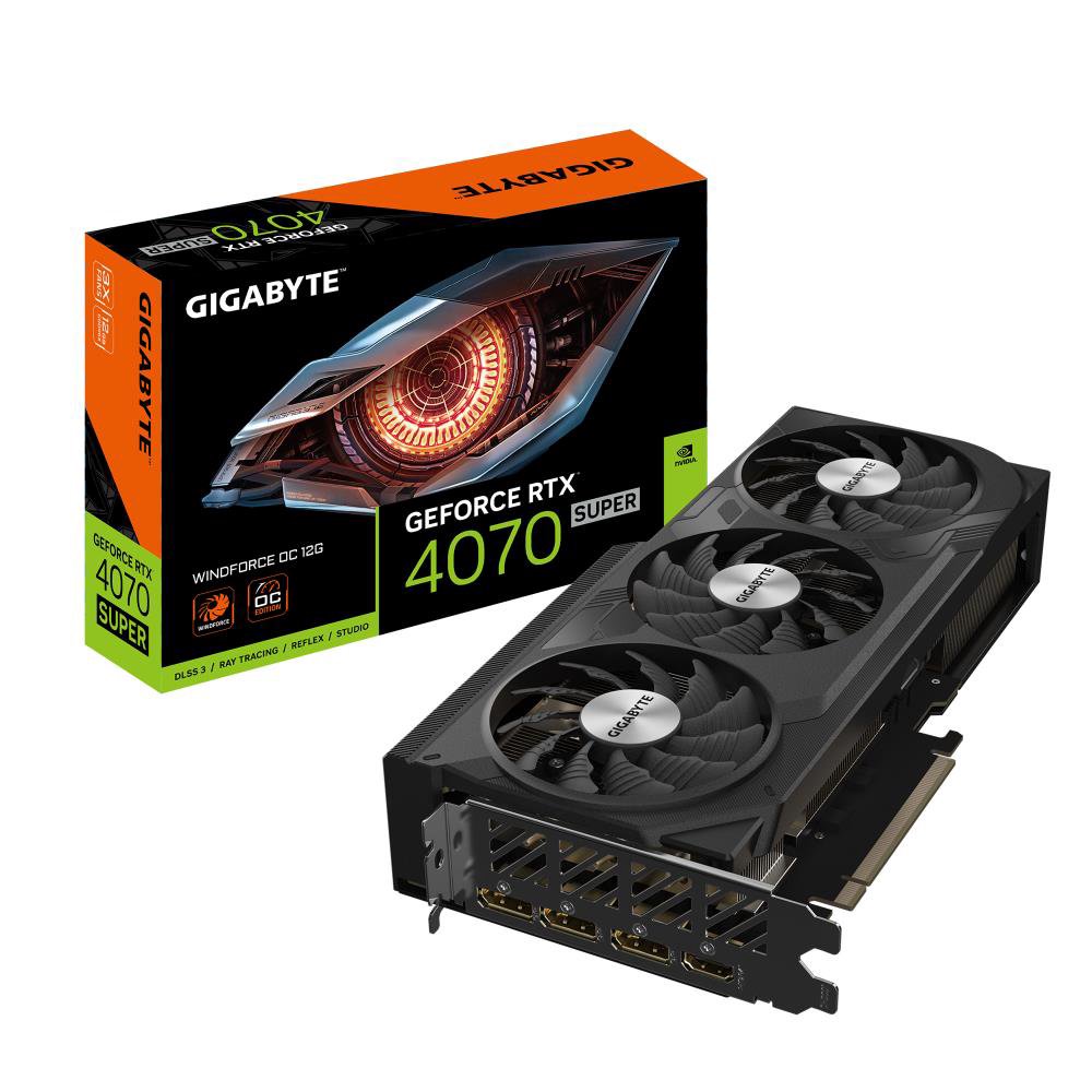 Vaizdo plokštė GIGABYTE GV-N407SWF3OC-12GD1.0