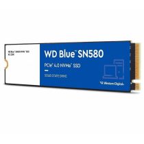 SSD|WESTERN DIGITAL|Blue SN580|2TB|M.2|PCIe Gen4|NVMe|TLC|Write speed 4150 MBytes/ sec|Read speed 4150 MBytes/ sec|2.38mm|TBW 900 TB|MTBF 1500000 hours|WDS200T3B0E