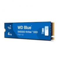 SSD|WESTERN DIGITAL|Blue SN5000|4TB|M.2|PCIe Gen4|NVMe|Write speed 5000 MBytes/ sec|Read speed 5500 MBytes/ sec|2.38mm|TBW 1200 TB|WDS400T4B0E