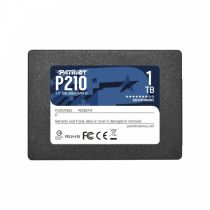 SSD|PATRIOT|P210|1TB|SATA 3.0|Write speed 430 MBytes/ sec|Read speed 520 MBytes/ sec|2,5"|TBW 480 TB|P210S1TB25
