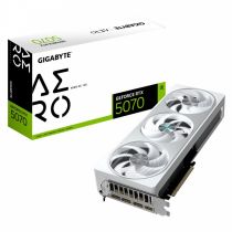 Graphics Card|GIGABYTE|NVIDIA GeForce RTX 5070|12 GB|GDDR7|192 bit|PCIE 5.0 16x|GPU 2625 MHz|Triple slot Fansink|1xHDMI|3xDisplayPort|GV-N5070AEROOC-12GD