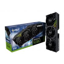 Graphics Card|PALIT|NVIDIA GeForce RTX 5080|16 GB|GDDR7|256 bit|PCIE 5.0 16x|Triple slot Fansink|1xHDMI|3xDisplayPort|NE75080019T2-GB2031Y